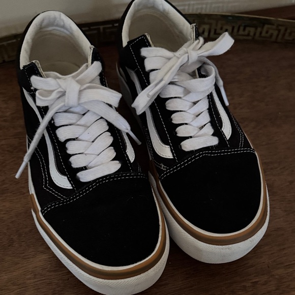 Vans Old Skool Stacked Platform Sneakers - Picture 2 of 8